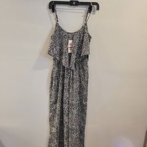 Bar III Manila Black combo Jumpsuit Pants Size Xs New with tags